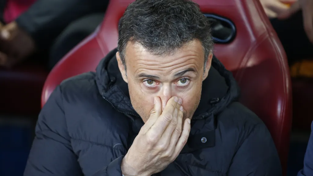 Trenér Barcelony Luis Enrique