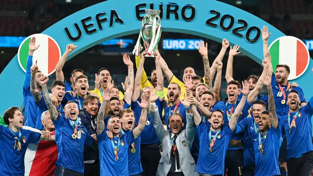 Italové slaví titul mistrů Evropy