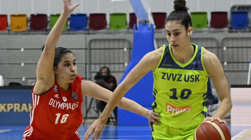 Utkání USK Praha - Olympiakos