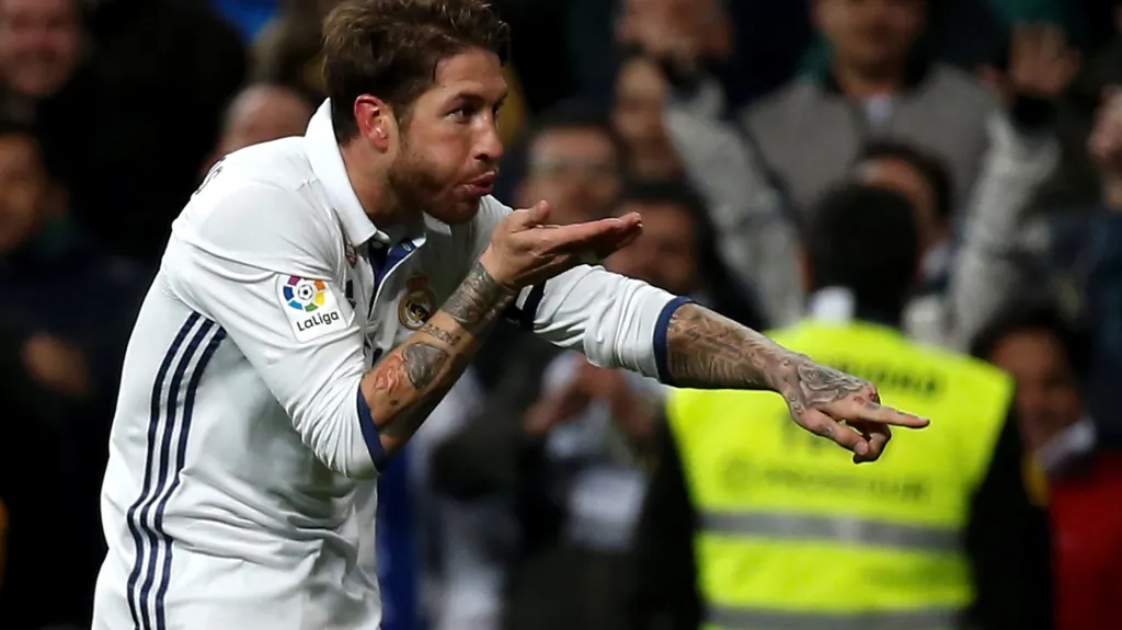 Sergio Ramos rozhodl podruhé v řadě o vítězství Realu Madrid