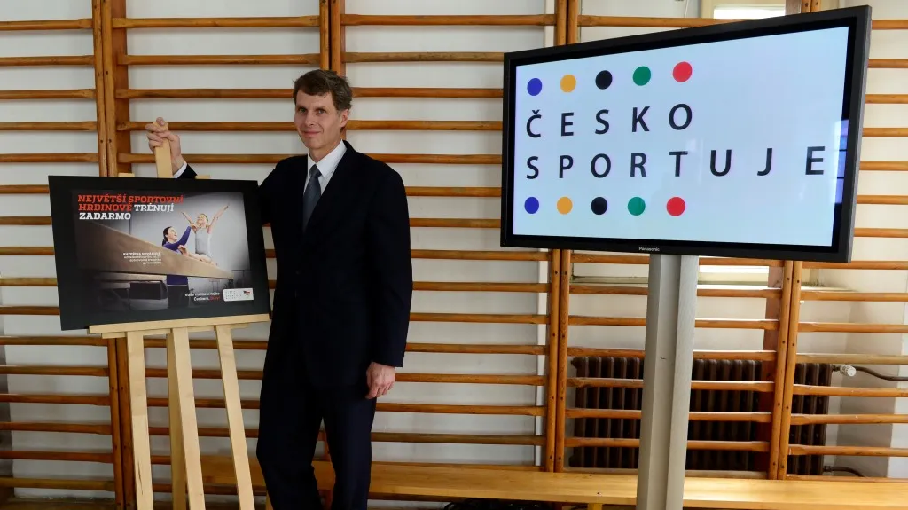 Jiří Kejval představuje kampaň Česko sportuje