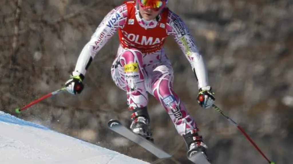 Lindsey Vonnová vyhrála super-G v Cortině d\'Ampezzo