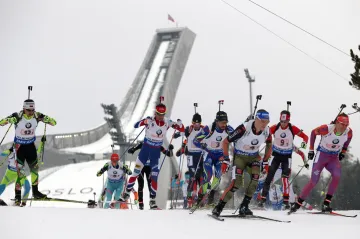 Štafeta mužů na MS v Oslu