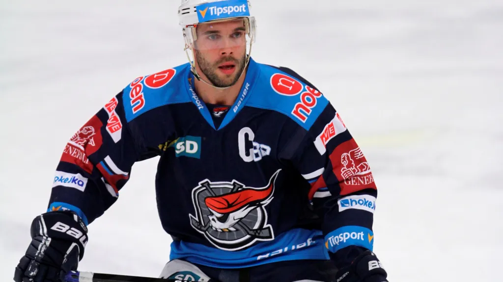 Michal Vondrka v dresu Chomutova