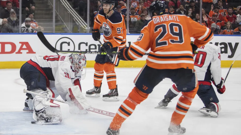 Utkání Edmonton - Washington 