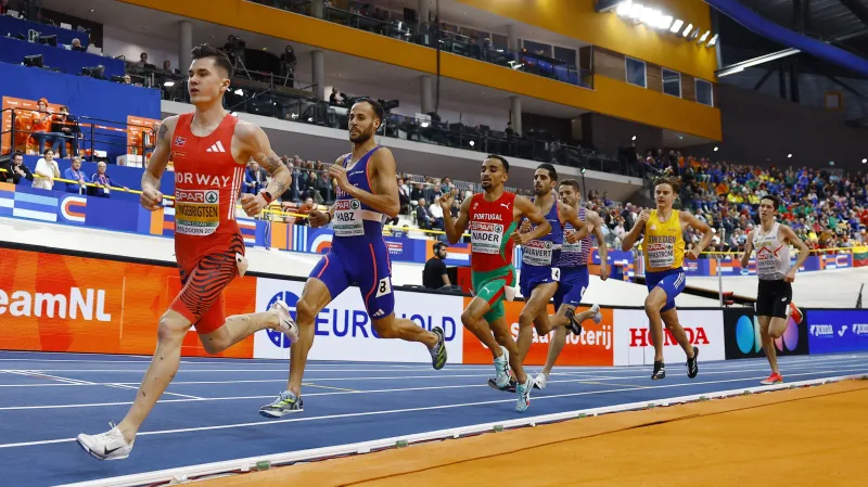 Ingebrigtsen potřetí za sebou vyhrál běh na 1500 metrů