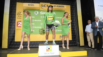 Peter Sagan se oblékl do zeleného dresu na Tour de France