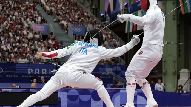 Záznam čtvrtfinále kordistů Itálie – Česko