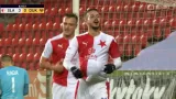 Gól v utkání Slavia Praha - Dukla Praha: Hromada - 3:0 (42. min.)