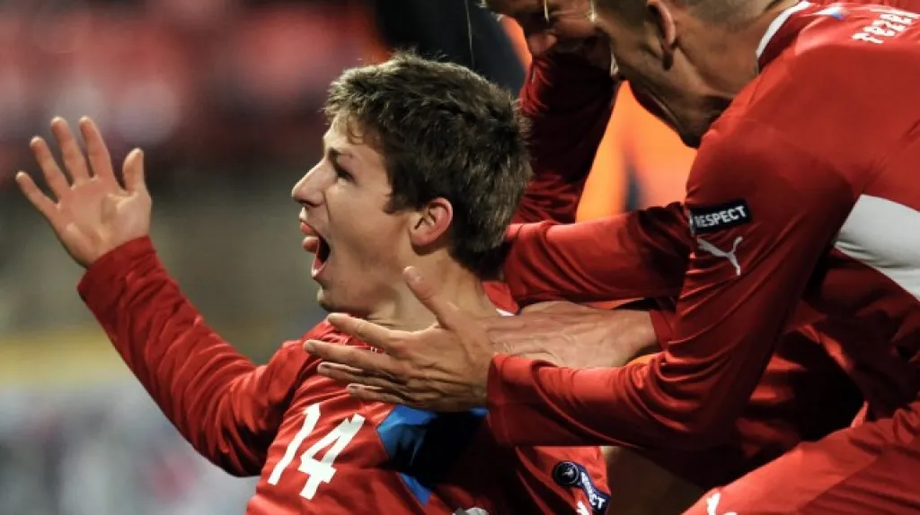 Václav Pilař v reprezentačním dresu