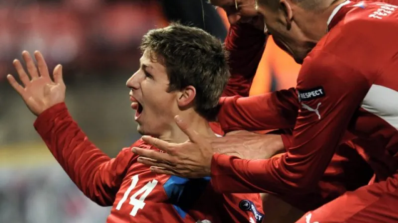 Václav Pilař v reprezentačním dresu