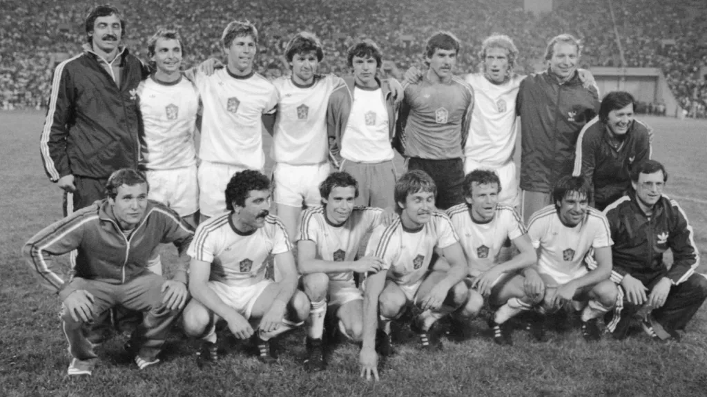 Českoslovenští fotbalisté na olympiádě v Moskvě 1980