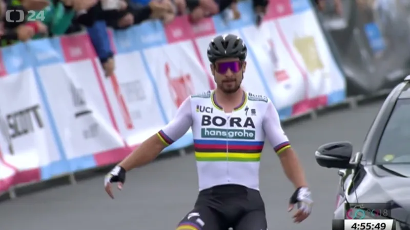 Sagan kraloval silničnímu závodu, republikovým šampionem se stal Černý