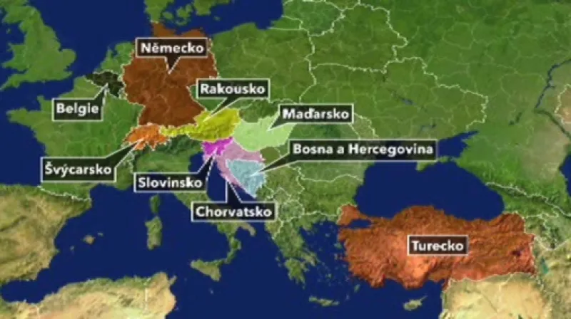 Země zapojené do sázkařské aféry