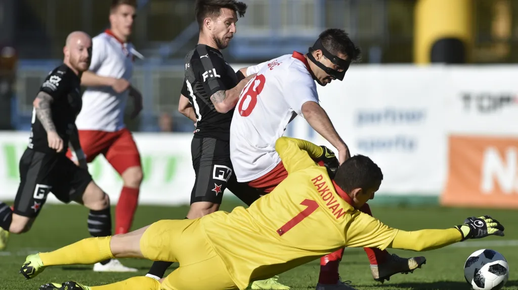 Utkání Zlín - Slavia