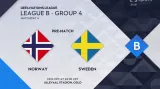 Sestřih utkání Norsko – Švédsko