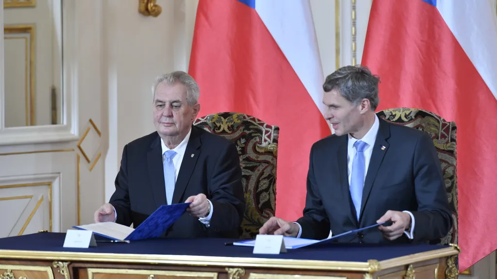 Podpis přihlášky na ZOH v Pchjongčchangu