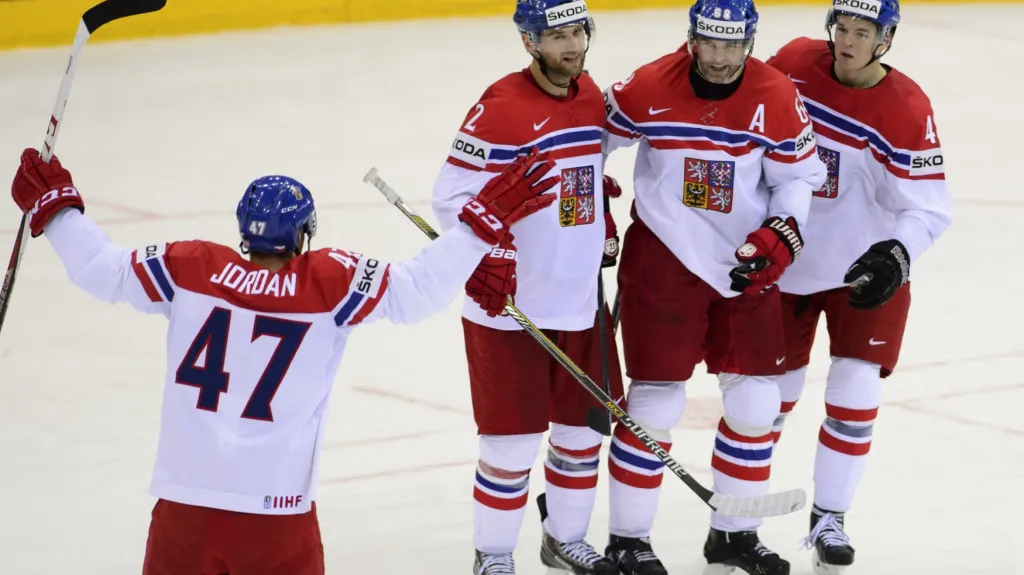 Radující se Češi