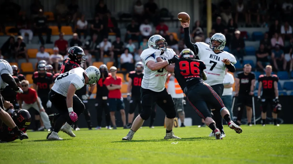 Utkání Vysočina Gladiators – Nitra Knights