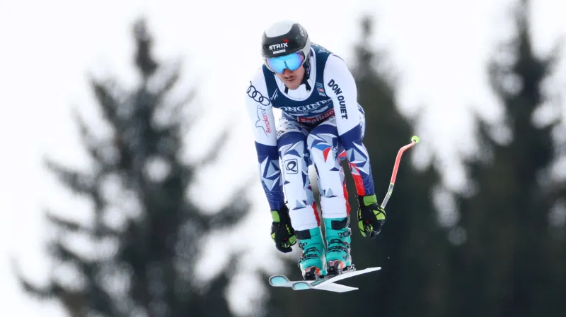 Jízdy českých lyžařů v kombinačním sjezdu