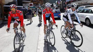 Hvězdy Saxo Bank na Tour 2009: Cancellara, Andy a Fränk Schleckovi