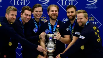 Švédští curleři ve finále MS porazili Kanadu