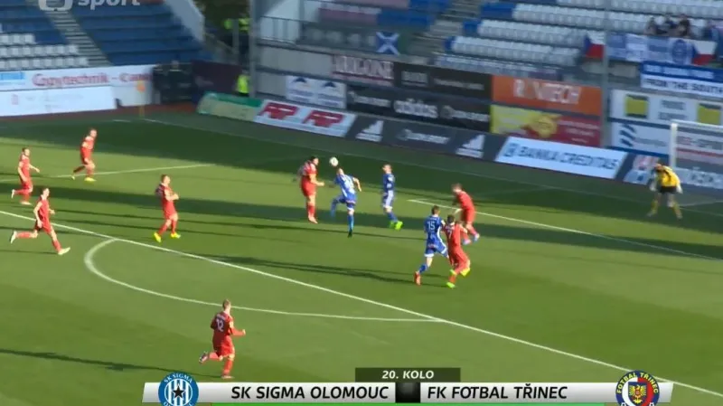 Olomouc vstřelila proti Třinci vítězný gól už po 20 sekundách