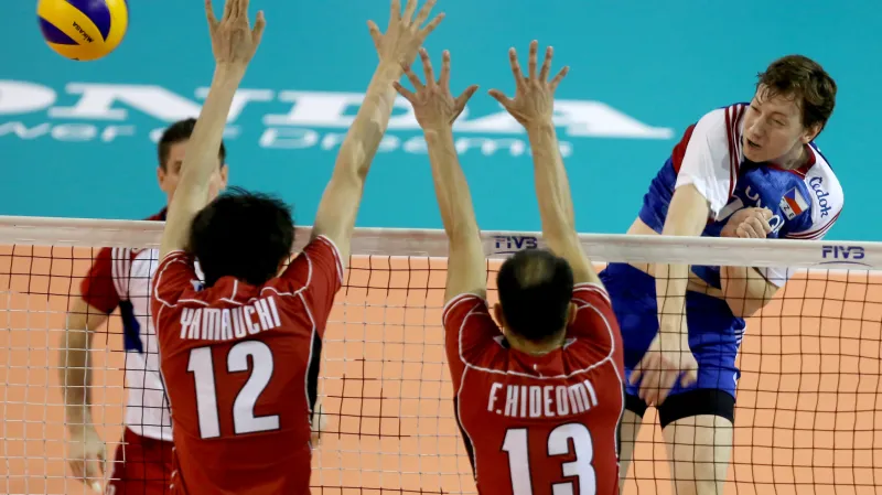 Volejbalisté v odvětě přehráli Japonsko 3:0