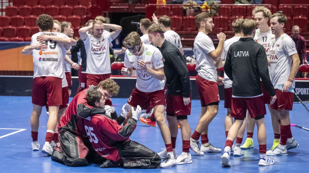 Lotyši slaví postup do semifinále