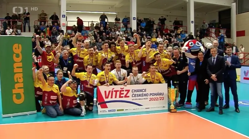 Volejbalisté Dukly Liberec ovládli Český pohár
