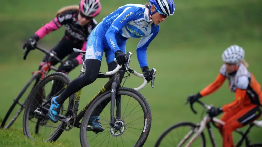 Kateřina Nash při cyklokrosu