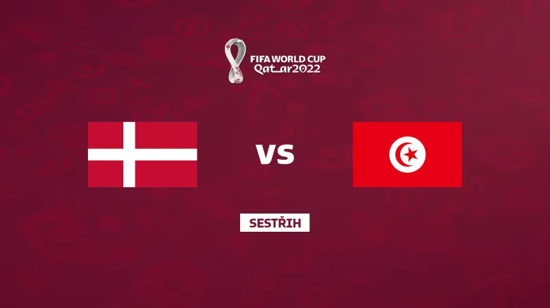 Sestřih utkání Dánsko - Tunisko