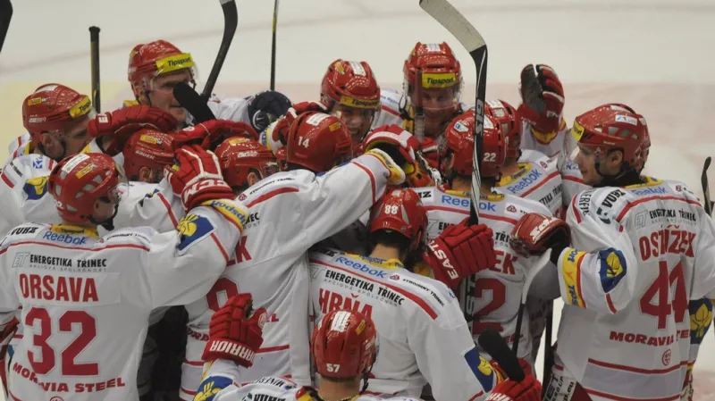 Radost třineckých hokejistů