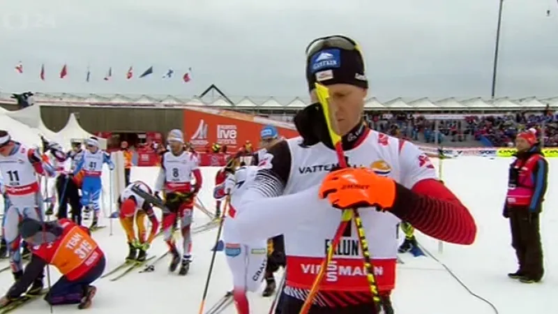 Sestřih závodu sdruženářů na MS ve Falunu