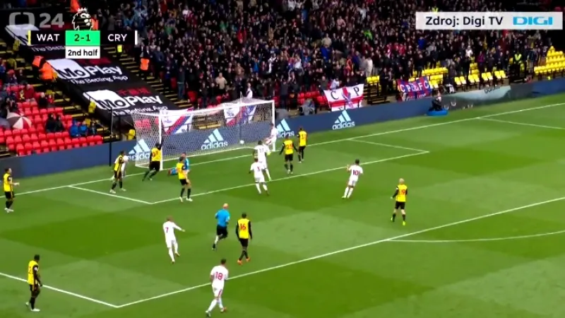 Watford vyzrál i na Crystal Palace