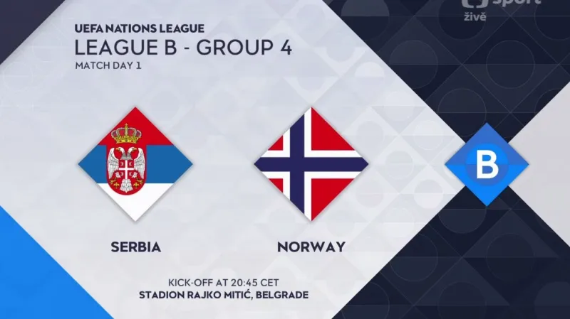 Sestřih utkání Srbsko – Norsko