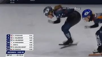 Gáková jela na MS v short tracku semifinále závodu na 1500 metrů