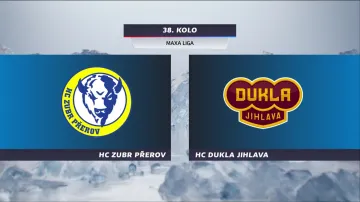 Sestřih utkání Přerov – Jihlava