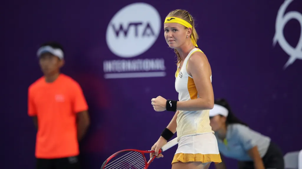 Marie Bouzková na turnaji v Kuang-čou 