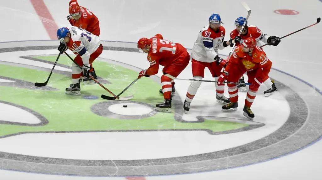 Utkání Česko - Rusko