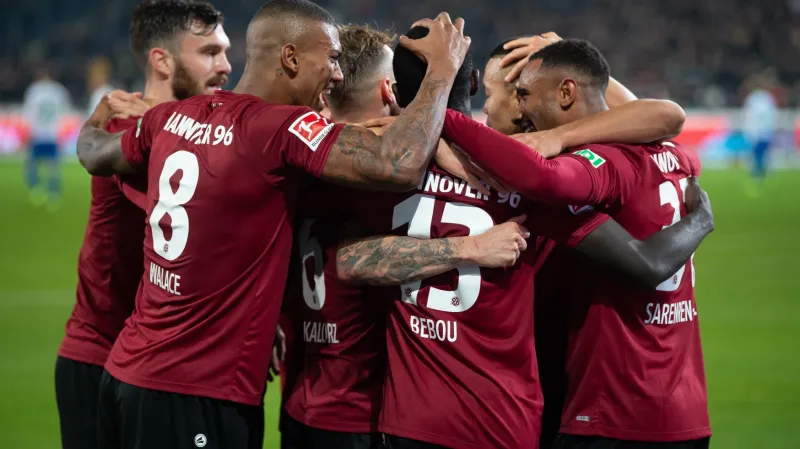 Radost fotbalistů Hannoveru