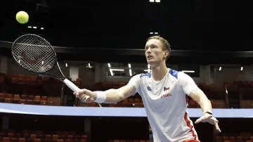 Tenisté zahájili i s Lehečkou přípravu na kvalifikaci Davis Cupu