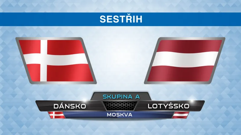 Sestřih utkání Dánsko – Lotyšsko