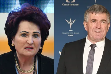 Helena Fibingerová a Imrich Bugár