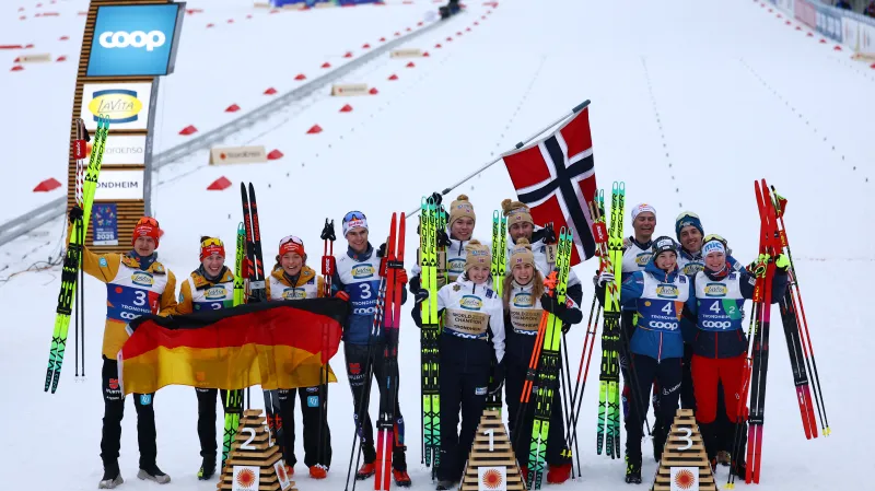 Závěr štafety smíšených týmů a ohlasy českých sdruženářů