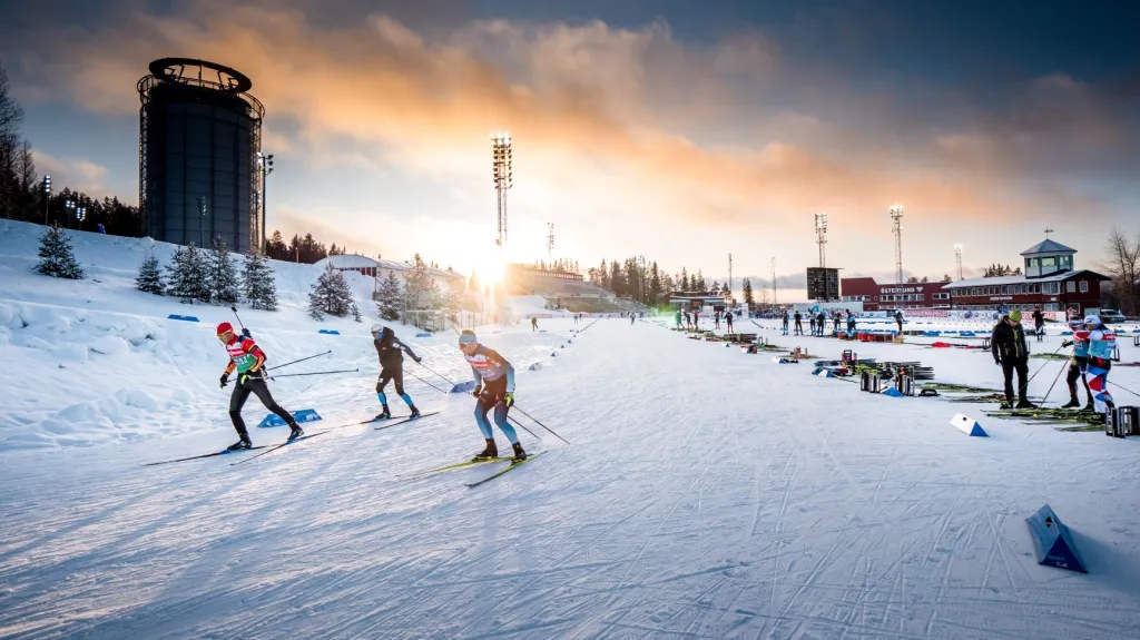 Biatlonový areál v Östersundu
