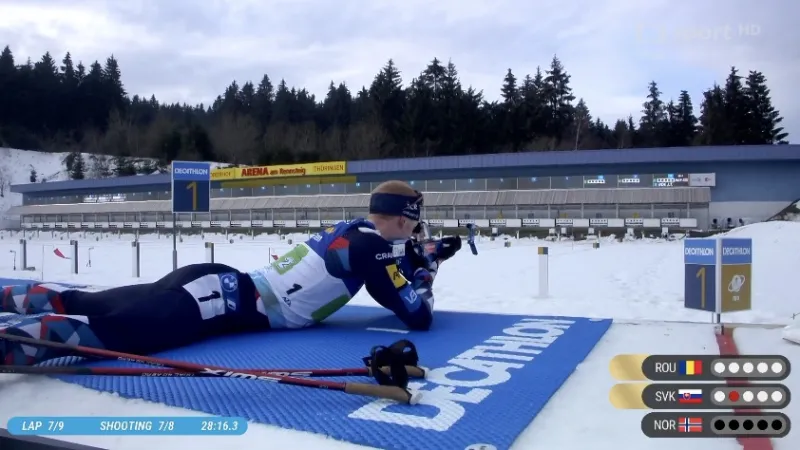 Sestřih závodu smíšených dvojic MS v Oberhofu