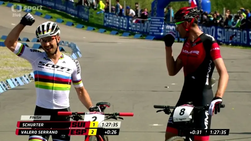 Schurter v Novém Městě opět vítězný, Kulhavému se závod nevyvedl