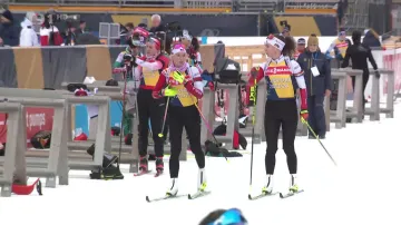 Biatlonistky poběží štafetu v tradiční sestavě, muži bez Štvrteckého