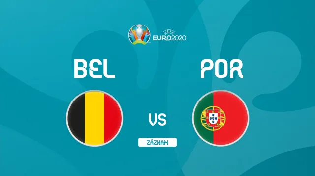 Záznam utkání Belgie - Portugalsko